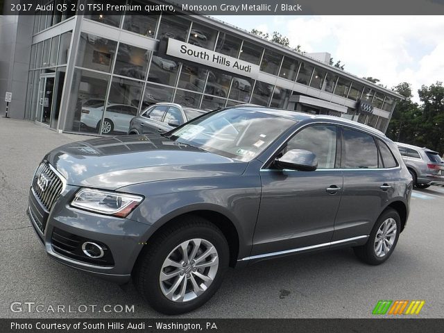 2017 Audi Q5 2.0 TFSI Premium quattro in Monsoon Gray Metallic