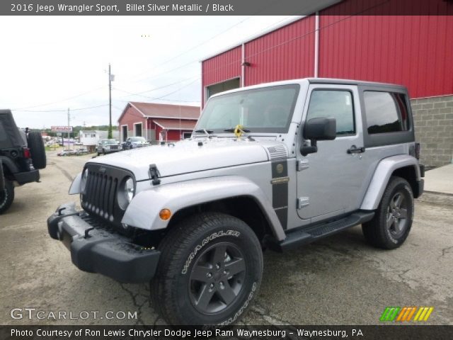 2016 Jeep Wrangler Sport in Billet Silver Metallic