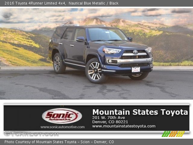 2016 Toyota 4Runner Limited 4x4 in Nautical Blue Metallic