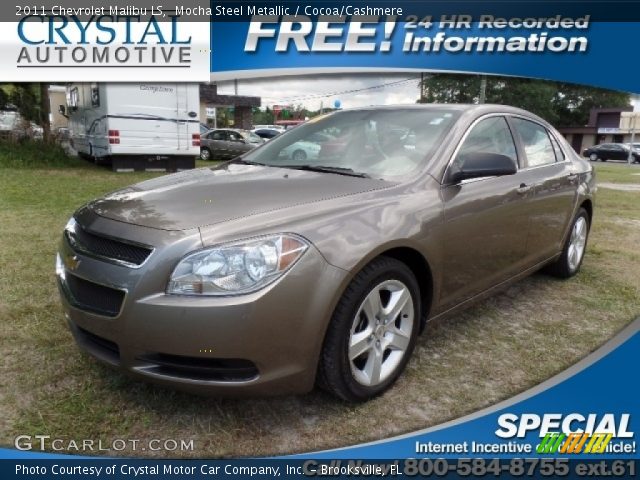 2011 Chevrolet Malibu LS in Mocha Steel Metallic