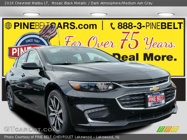 2016 Chevrolet Malibu LT in Mosaic Black Metallic