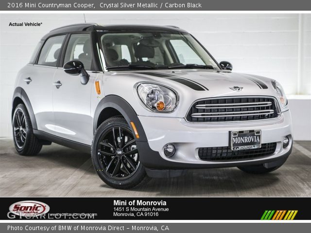 2016 Mini Countryman Cooper in Crystal Silver Metallic