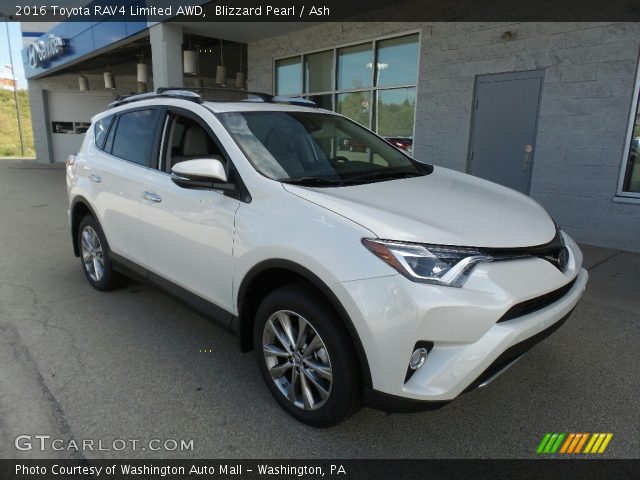 2016 Toyota RAV4 Limited AWD in Blizzard Pearl