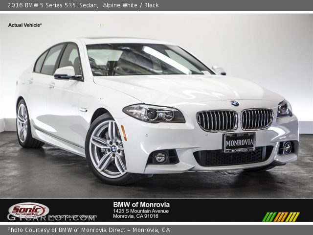 2016 BMW 5 Series 535i Sedan in Alpine White