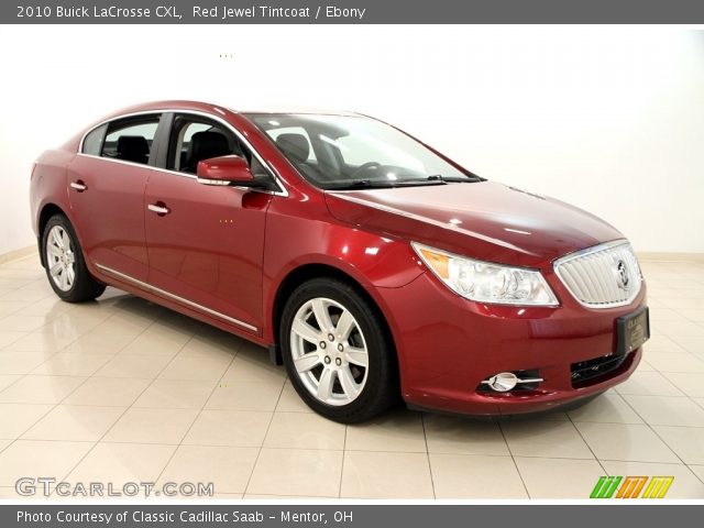 2010 Buick LaCrosse CXL in Red Jewel Tintcoat