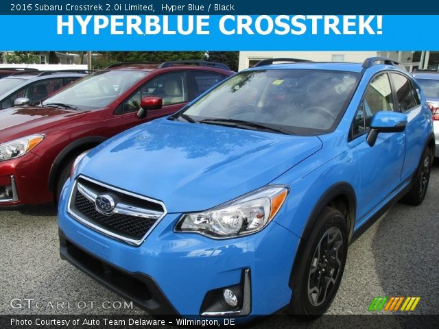 2016 Subaru Crosstrek 2.0i Limited in Hyper Blue