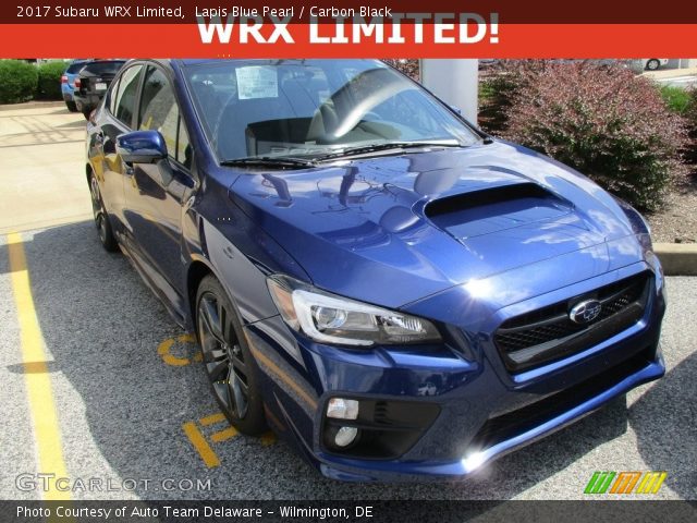 2017 Subaru WRX Limited in Lapis Blue Pearl