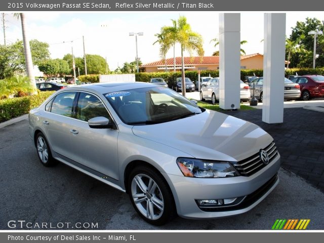 2015 Volkswagen Passat SE Sedan in Reflex Silver Metallic