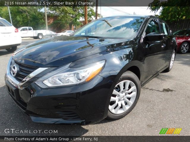 2016 Nissan Altima 2.5 SV in Super Black
