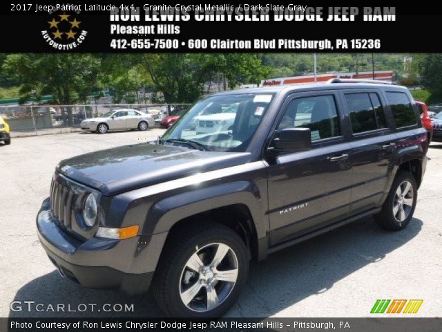 2017 Jeep Patriot Latitude 4x4 in Granite Crystal Metallic