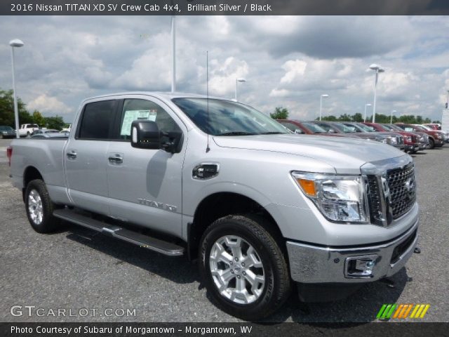 2016 Nissan TITAN XD SV Crew Cab 4x4 in Brilliant Silver