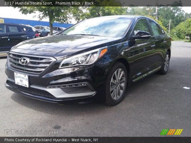 2017 Hyundai Sonata Sport in Phantom Black