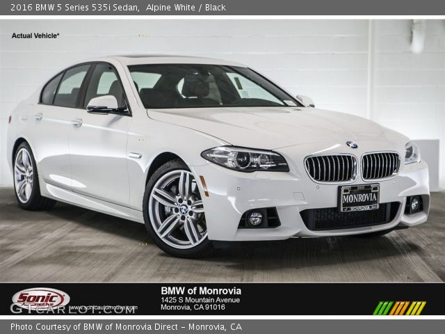 2016 BMW 5 Series 535i Sedan in Alpine White