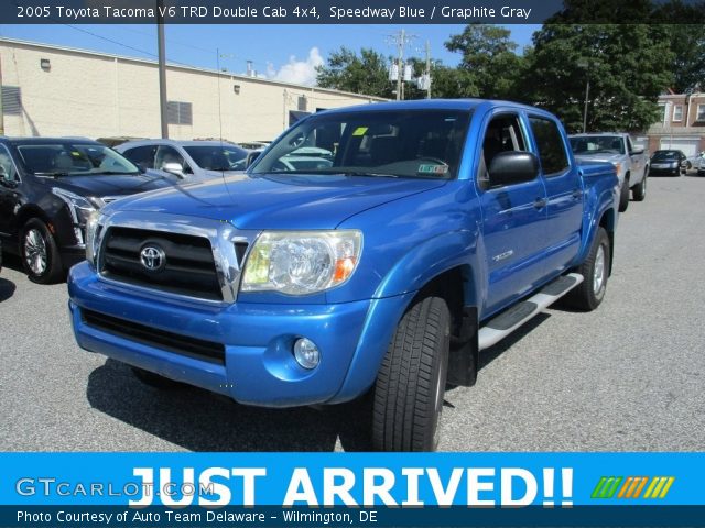2005 Toyota Tacoma V6 TRD Double Cab 4x4 in Speedway Blue