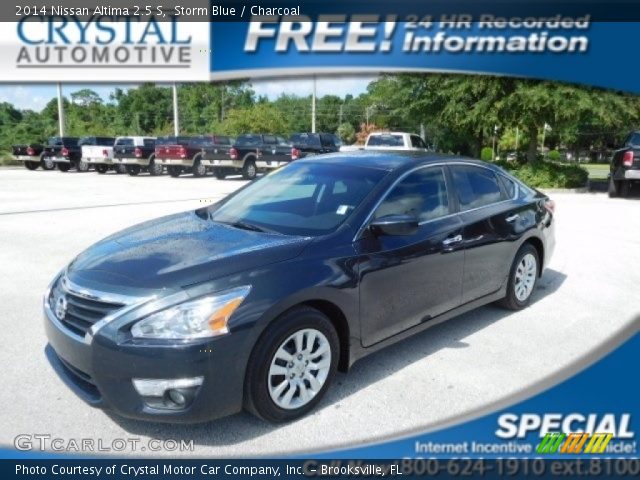 2014 Nissan Altima 2.5 S in Storm Blue