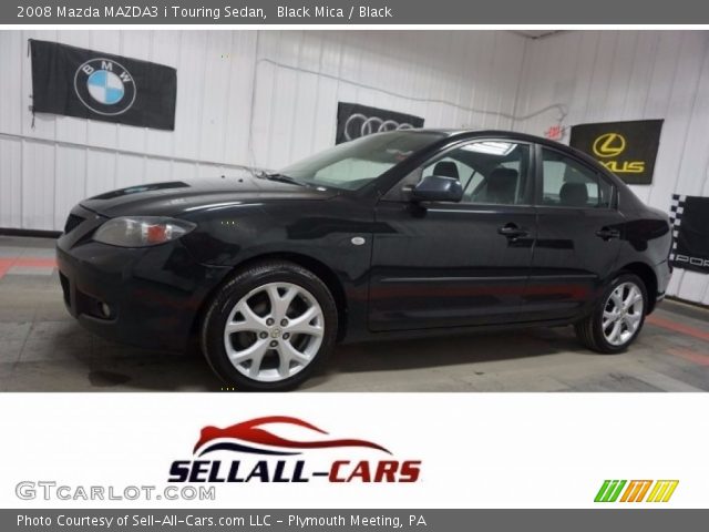 2008 Mazda MAZDA3 i Touring Sedan in Black Mica