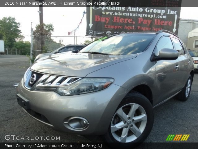 2010 Nissan Murano SL AWD in Platinum Graphite Metallic