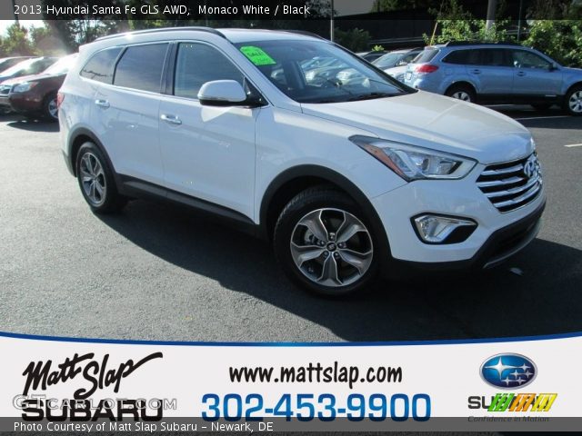 2013 Hyundai Santa Fe GLS AWD in Monaco White