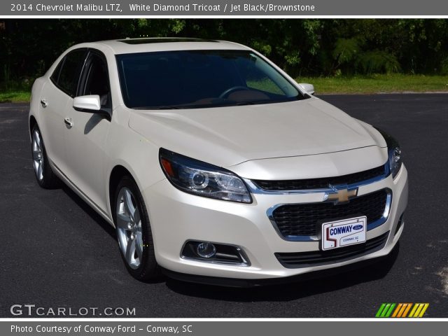 2014 Chevrolet Malibu LTZ in White Diamond Tricoat