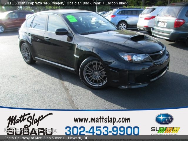 2011 Subaru Impreza WRX Wagon in Obsidian Black Pearl