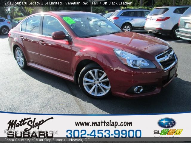 2013 Subaru Legacy 2.5i Limited in Venetian Red Pearl