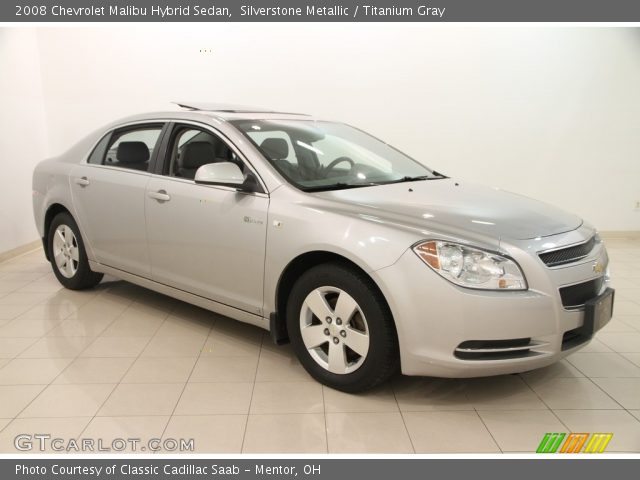 2008 Chevrolet Malibu Hybrid Sedan in Silverstone Metallic