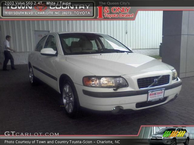 2003 Volvo S60 2.4T in White