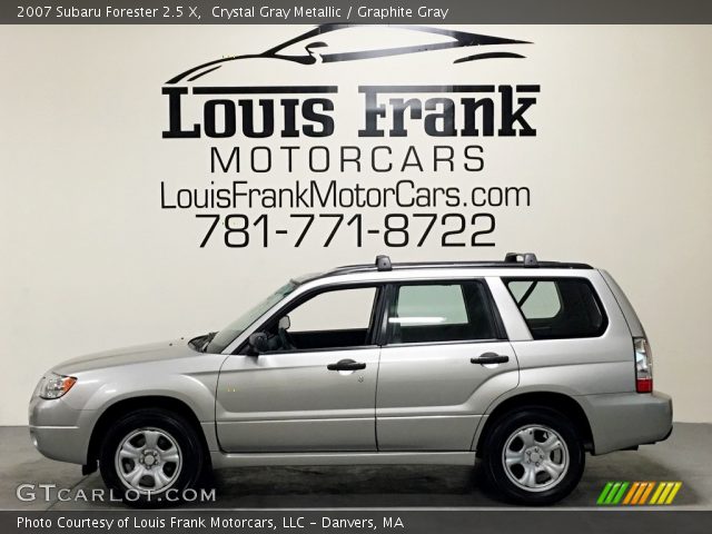 2007 Subaru Forester 2.5 X in Crystal Gray Metallic