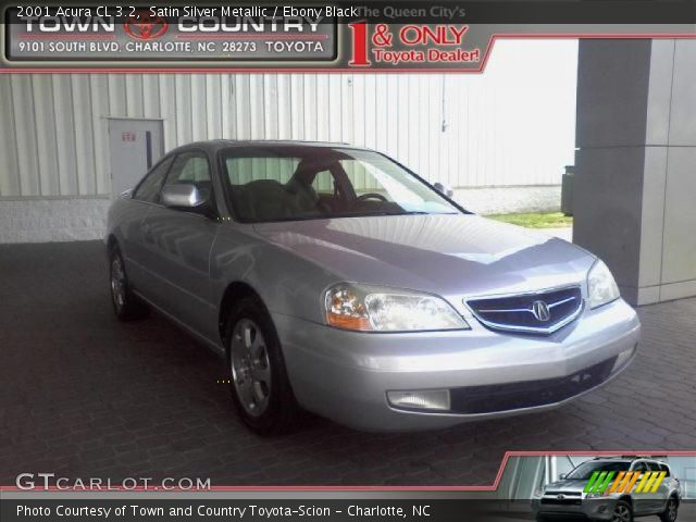 2001 Acura CL 3.2 in Satin Silver Metallic