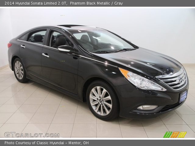 2014 Hyundai Sonata Limited 2.0T in Phantom Black Metallic