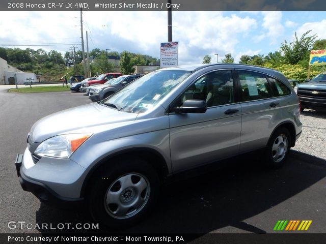 2008 Honda CR-V LX 4WD in Whistler Silver Metallic