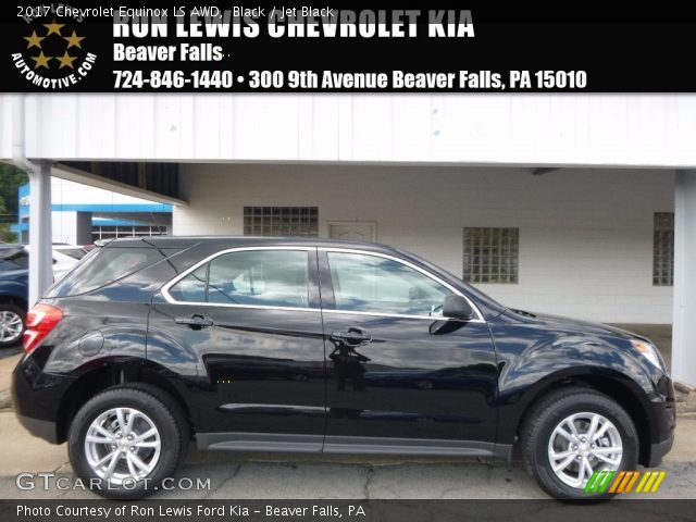 2017 Chevrolet Equinox LS AWD in Black
