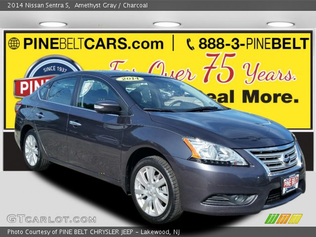 2014 Nissan Sentra S in Amethyst Gray