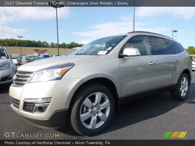 2017 Chevrolet Traverse LT AWD in Champagne Silver Metallic
