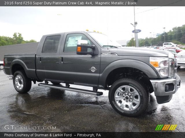 2016 Ford F250 Super Duty Platinum Crew Cab 4x4 in Magnetic Metallic