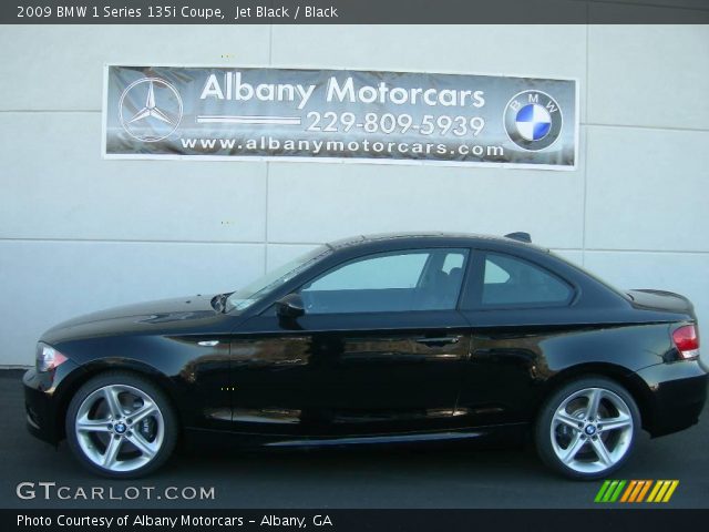 2009 BMW 1 Series 135i Coupe in Jet Black