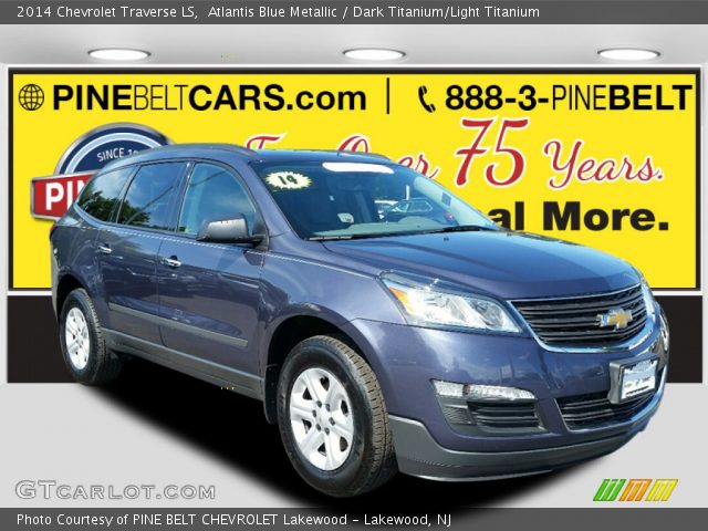 2014 Chevrolet Traverse LS in Atlantis Blue Metallic