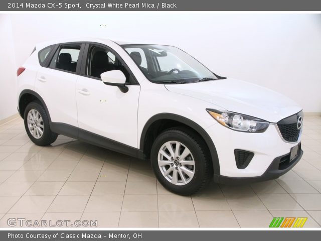 2014 Mazda CX-5 Sport in Crystal White Pearl Mica