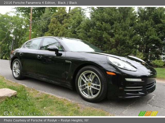 2016 Porsche Panamera 4 Edition in Black