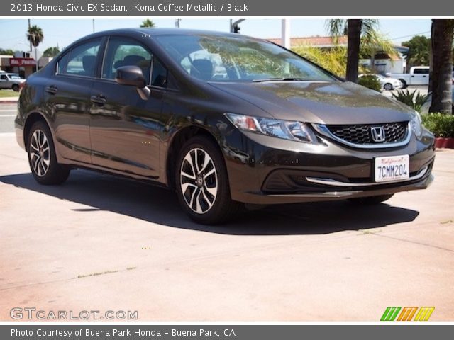 2013 Honda Civic EX Sedan in Kona Coffee Metallic