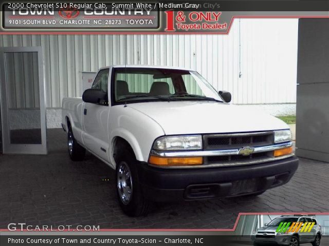 2000 Chevrolet S10 Regular Cab in Summit White