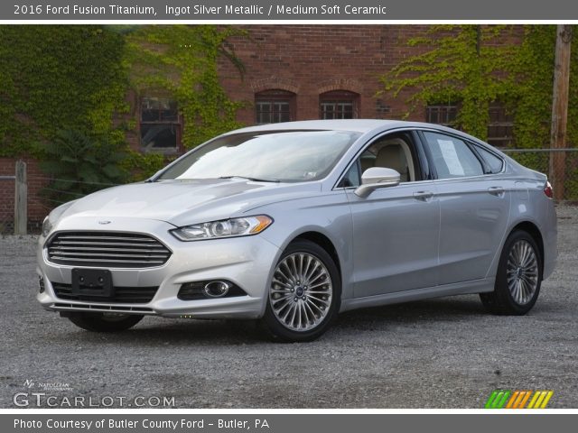 2016 Ford Fusion Titanium in Ingot Silver Metallic