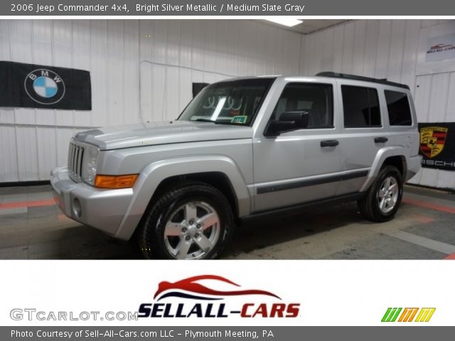 2006 Jeep Commander 4x4 in Bright Silver Metallic