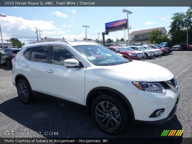 2016 Nissan Rogue SL AWD in Pearl White