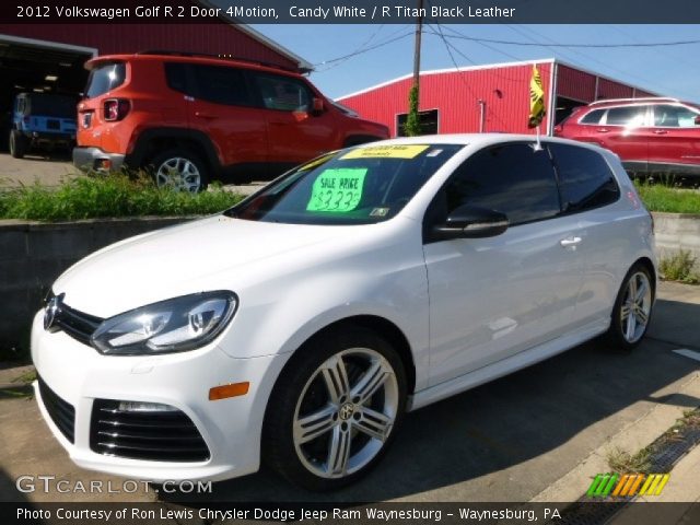 2012 Volkswagen Golf R 2 Door 4Motion in Candy White