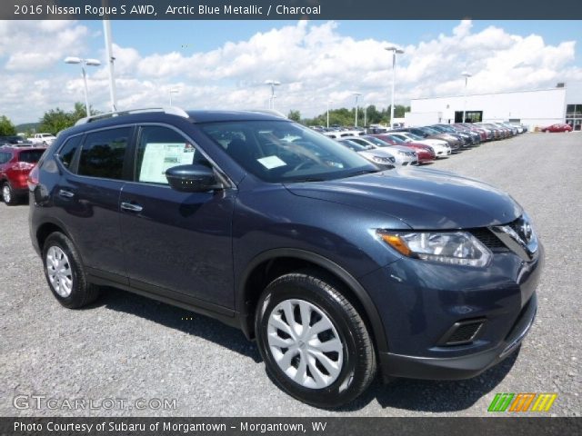 2016 Nissan Rogue S AWD in Arctic Blue Metallic