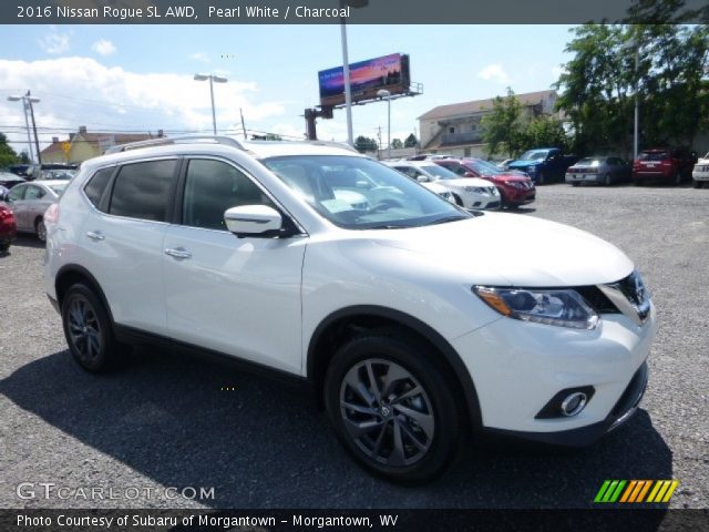 2016 Nissan Rogue SL AWD in Pearl White