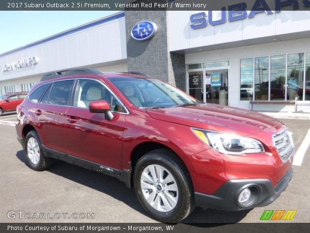 2017 Subaru Outback 2.5i Premium in Venetian Red Pearl