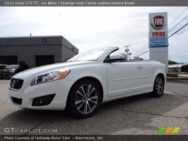 2011 Volvo C70 T5 in Ice White