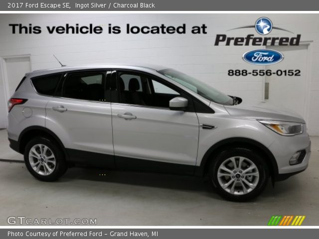 2017 Ford Escape SE in Ingot Silver